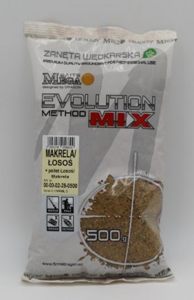 Evolution Method Mix 500g Makrela/Łosoś + pellet