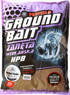 Zanęta Profess Ground Bait Method Feeder HPB Pellet 2-4mm 2kg