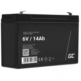 Akumulator AGM Green Cell 6V 14Ah