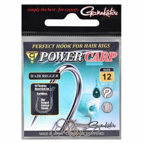 Powercarp Hair Rigger Eyed Hook #12