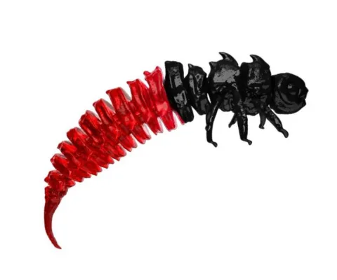 Larva BigFatBug 5cm opakowanie 5szt CZARNO-FIOLETOWY
