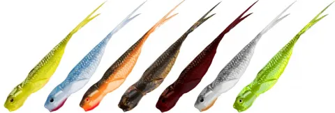 Syrena jaskółka 7cm opakowanie 5szt mix kolorów