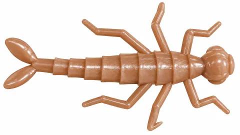 Larwa ważki 5cm  BRĄZOWA (opakowanie 5szt)