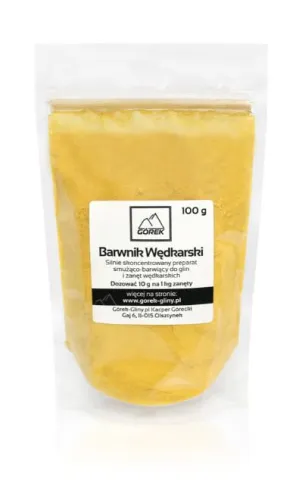 Barwnik wędkarski żółty 100g