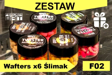Zestaw Wafters x6 Ślimak F02
