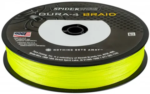 Spiderwire Dura 4 Yellow 150m 0.10mm — zdjęcie 2