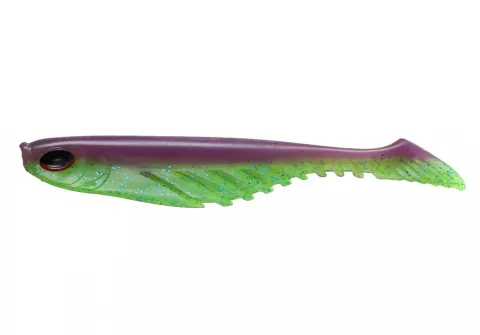 Berkley Powerbait Ripple Shad 13cm Purple Chartreuse