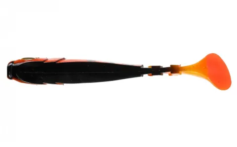 Berkley Pwb Pulse Shad 18cm Org Blk Pdq — zdjęcie 2