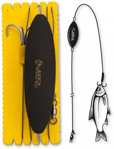 Black Cat Splawik podwodny z kotwica XL 3/0 100kg 1.20m