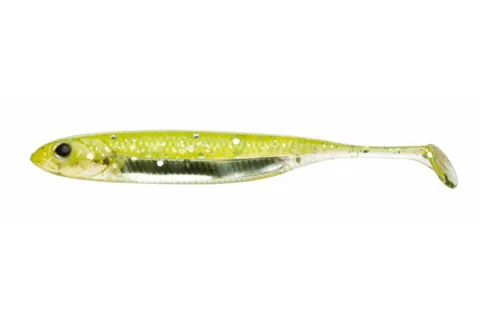 Fisharrow Flash-J Shad 2" Chart/Silver #19