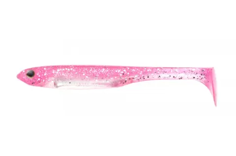 Fisharrow Flash J Shad 5" Sw Glow Pink/Silver #117