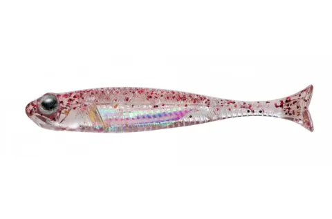 Fisharrow Flash J Huddle 1" Sw Clear Red Lame/Aurora #126