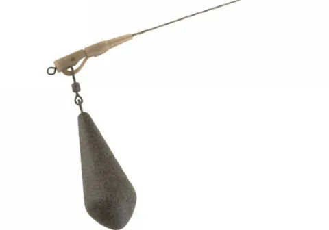Fox Edges Size 7 Lead Clip + Pegs - trans khaki