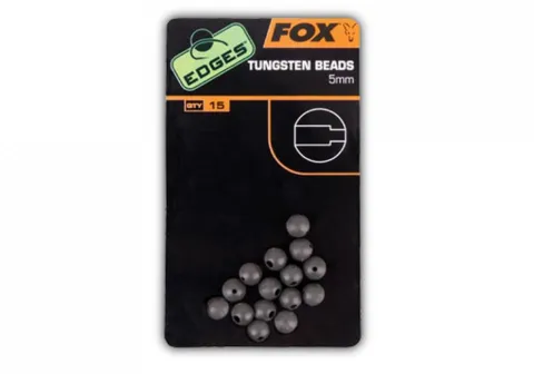 Fox Edges 5mm Tungsten Beads — zdjęcie 2