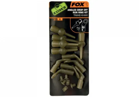 Fox Edges Angled Drop-off Run Ring Kit - trans khaki