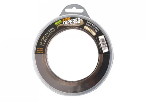 Fox Edges Soft Tapered Leaders Trans Khaki 16-35lb