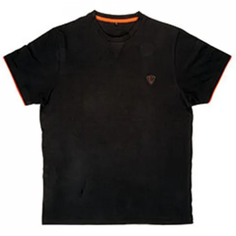 Fox Black Orange Brushed Cotton M
