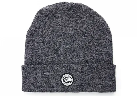 Fox Chunk Burgundy Black Marl Beanie — zdjęcie 4