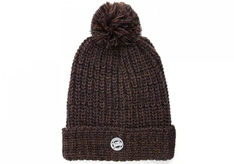 Fox Chunk Camo Heavy Knit Bobble Hat — zdjęcie 6