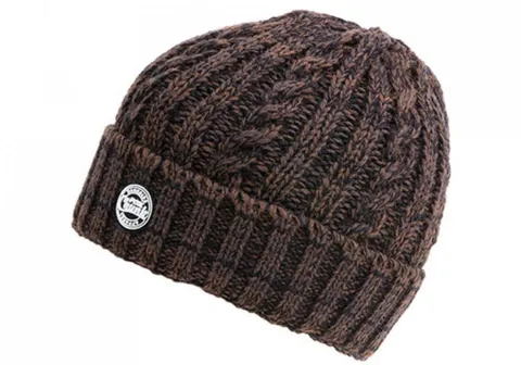 Fox Chunk Camo Heavy Knit Bobble Hat — zdjęcie 2
