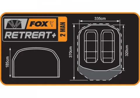 Fox Retreat Ripstop 2 man inc inner dome — zdjęcie 7