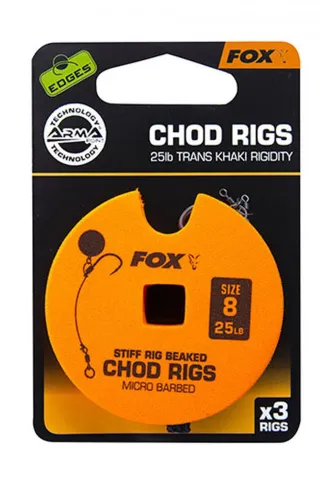 Fox Edge Armapoint stiff rig Chod rigs 25lb 6 — zdjęcie 3
