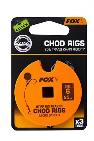 Fox Edge Armapoint stiff rig Chod rigs 25lb 7 — zdjęcie 9