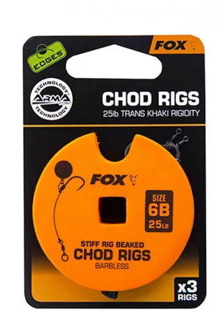 Fox Edge Armapoint stiff rig Chod rigs 25lb 7 — zdjęcie 4