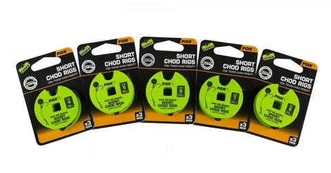 Fox Edge Armapoint stiff rig Short Chod rigs 30lb 4
