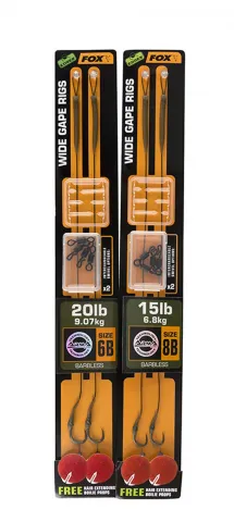 Fox Edges Armapoint Wide gape rigs green 25lb 4