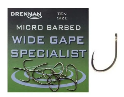 Haczyki Drennan Wide Gape Specialist nr 6