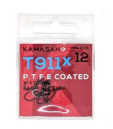 Haczyki Kamasan T911X z oczkiem 16