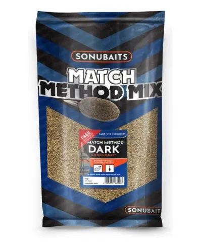 Zanęta Sonubaits Supercrush Match Method Mix Dark 2kg