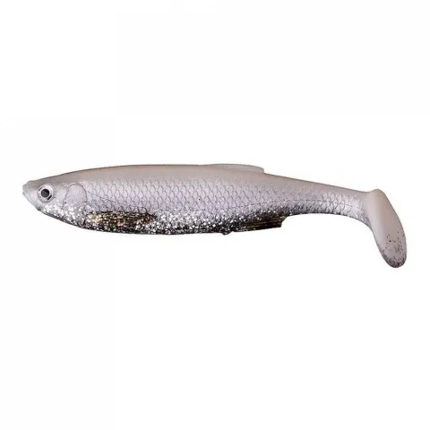 Savage Gear 3D Bleak Paddle Tail 10.5cm White Silver 5szt