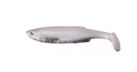 Savage Gear 3D Bleak Paddle Tail 13.2cm White Silver 4szt