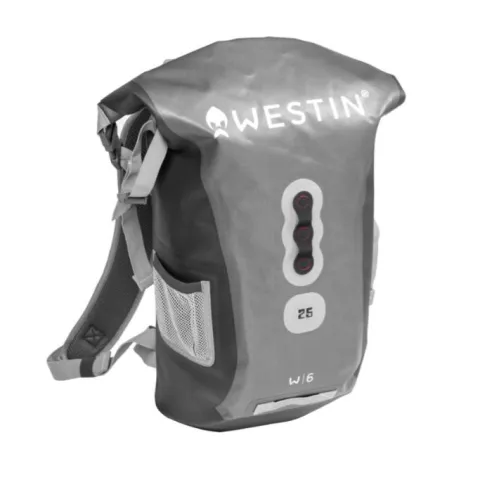 W6 Roll-Top Backpack Silver/Grey 25l