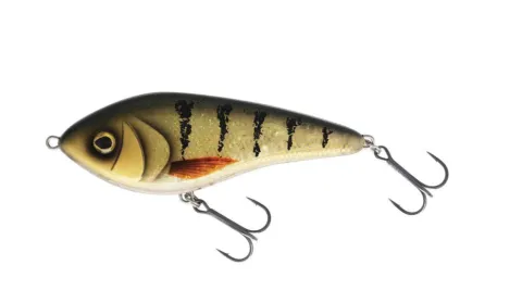 Swim Glidebait 10cm 31g Low Floating 3d Amber Perch