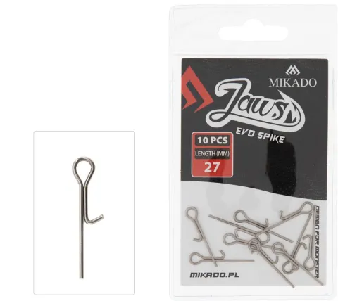 Pin do przynęt - JAWS Evo Spike - 27mm - op.10szt.