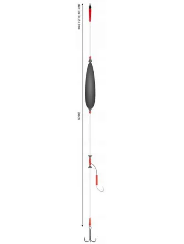 ZESTAW - SUMOWY - SET III - BIG BAIT READY RIG 20g/200cm/100kg - kotwica: 3/0 hak nr 6/0 - op.1szt