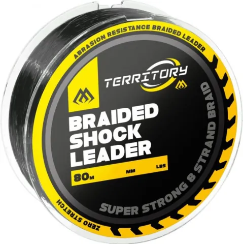 PRZYPON STRZAŁOWY - BRAIDED SHOCK LEADER 70lbs/0.35mm/80m - op.1szt.