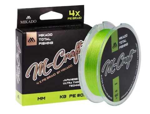 M-Craft Braid - 0.04mm/2.43kg/150m - FLUO - op.1szp.