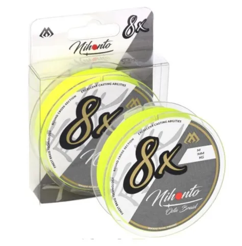 Mikado Nihonto Octa Braid 150m - Fluo 0.06mm