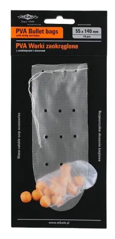 Pva Worki Zaokrąglone Z Zamknięciem I Otworami 70x100mm Op.10szt