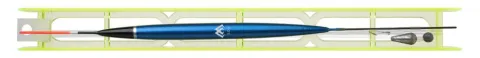 Zestaw spławikowy 0,14 / 0,12mm hak 16 1g