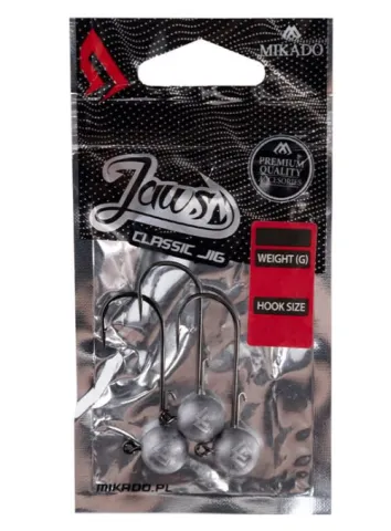Główki Jigowe Jaws Classic Jig bez kołnierza- 3g-5/0