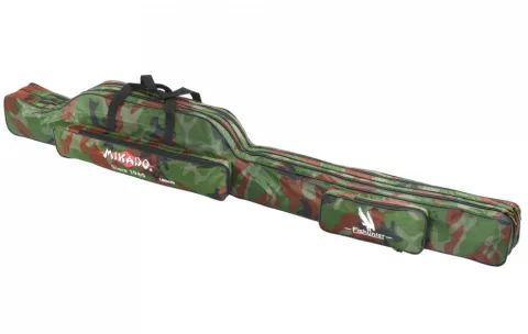 Mikado Pokrowiec na wędki 2 Komorowy 80cm Camouflage