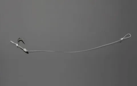 Mikado Haczyk Do Metody 10cm Z Włosem 8 0.25mm HMFB11W-8