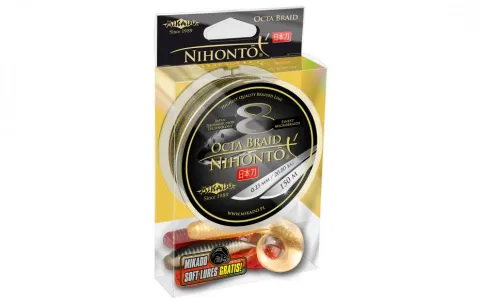 Mikado Nihonto Octa Braid 0.26 Camou 150m