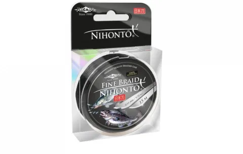 Mikado Nihonto Fine Braid 0.30 Black 15m