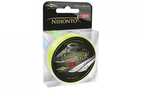 Mikado Nihonto Octa Braid 0.14 Yellow 10m